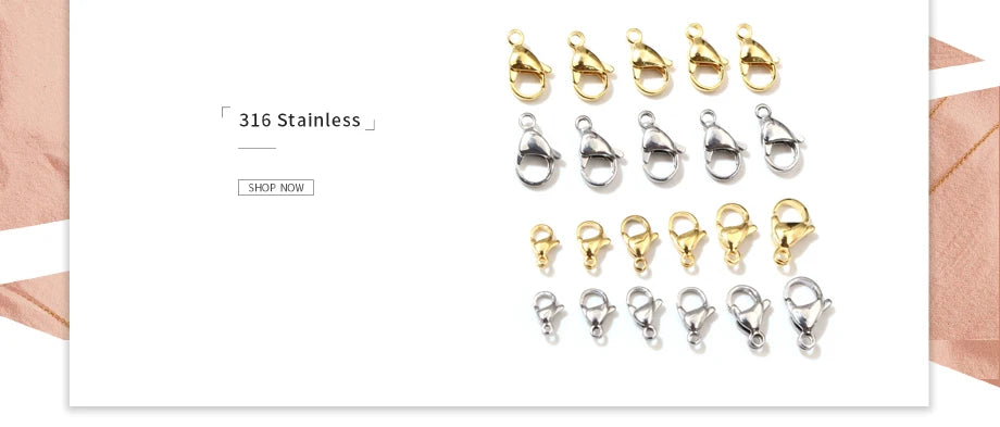 5m Stainless Steel Necklace Chains for DIY Jewelry