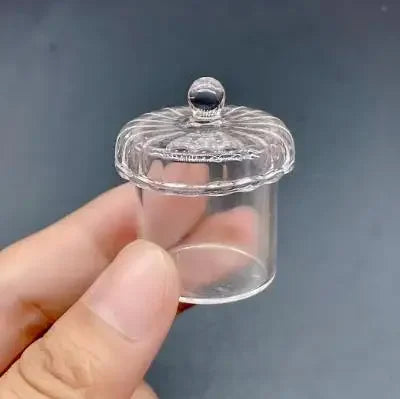 1:12 Mini Dollhouse Cookies in Glass Jar