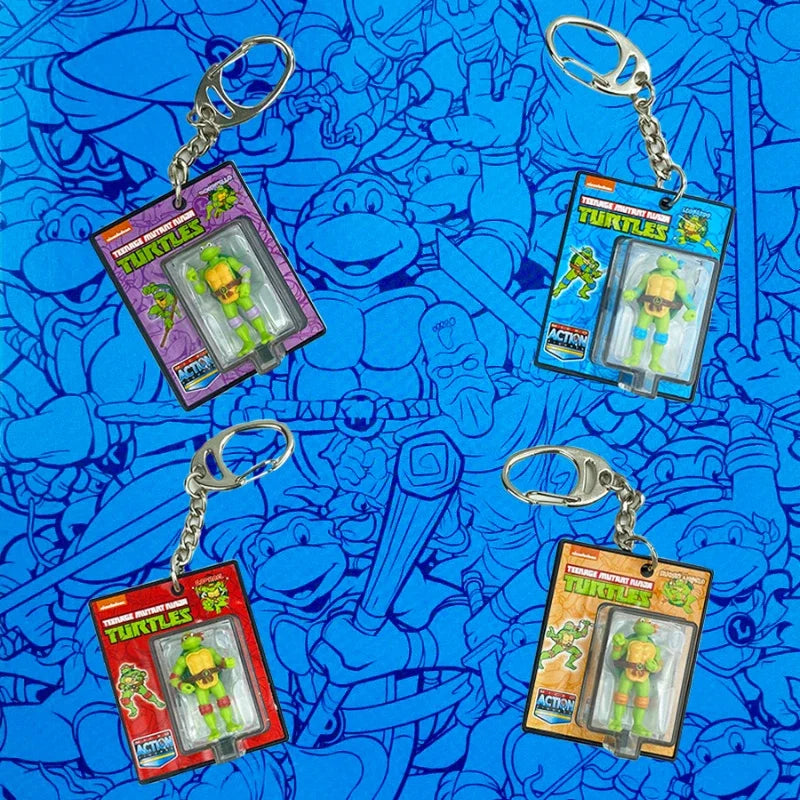 Mini TMNT Classic Series Pendant Toys