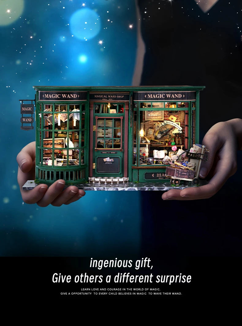 Magic Shop DIY Miniature Wooden Dollhouse Kit