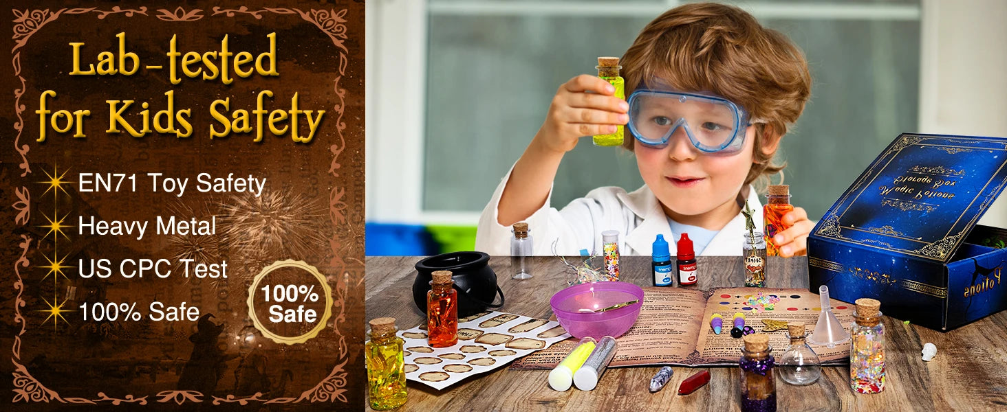 DIY Fairy & Witches' Magical Potions Kit