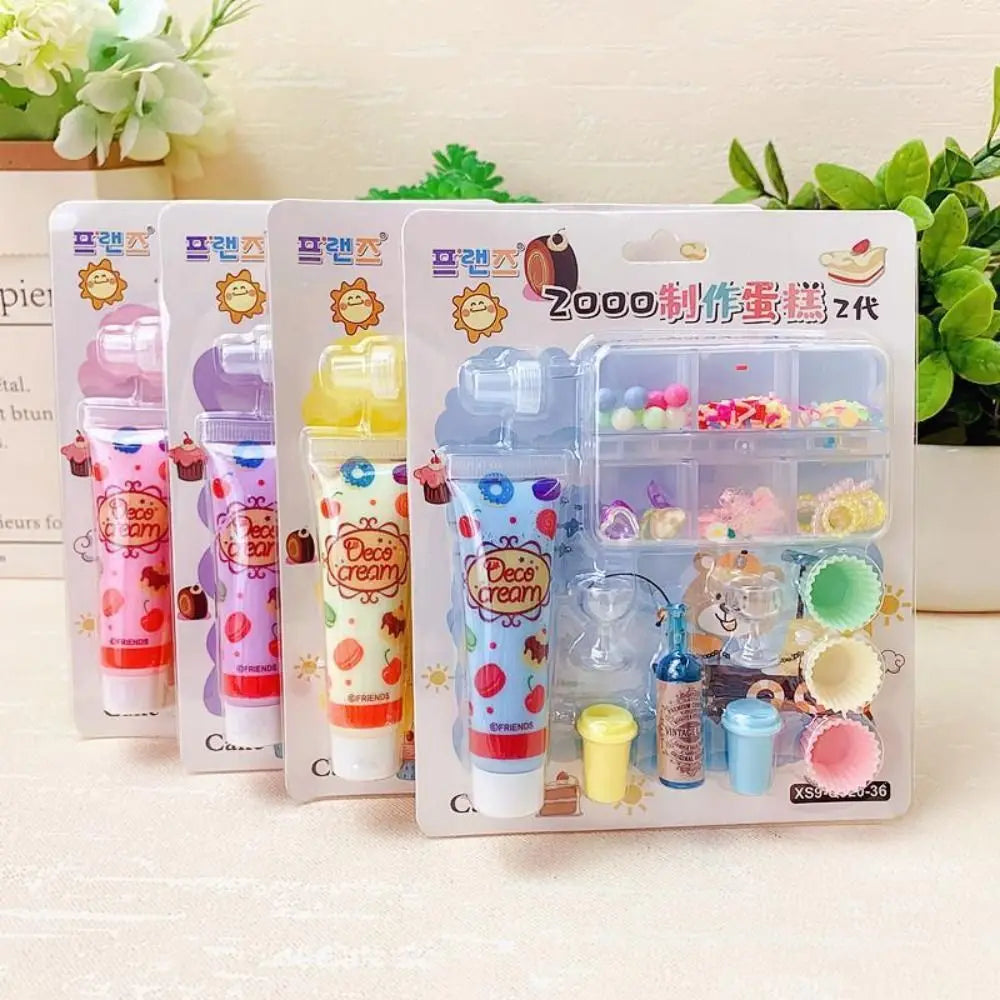 DIY Ice Cream Craft Set – Simulation Gel Toy for Kids