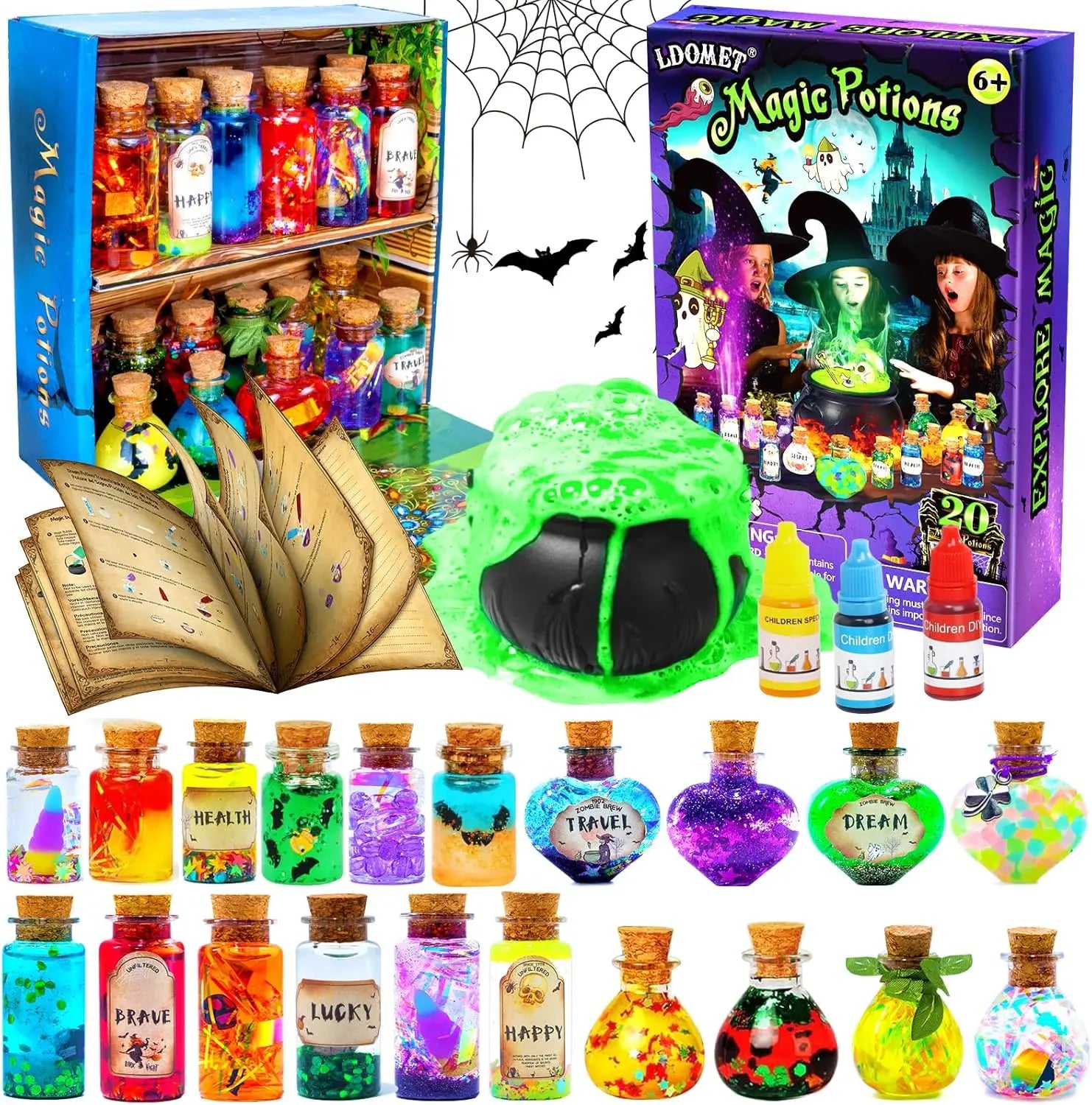 DIY Fairy & Witches' Magical Potions Kit