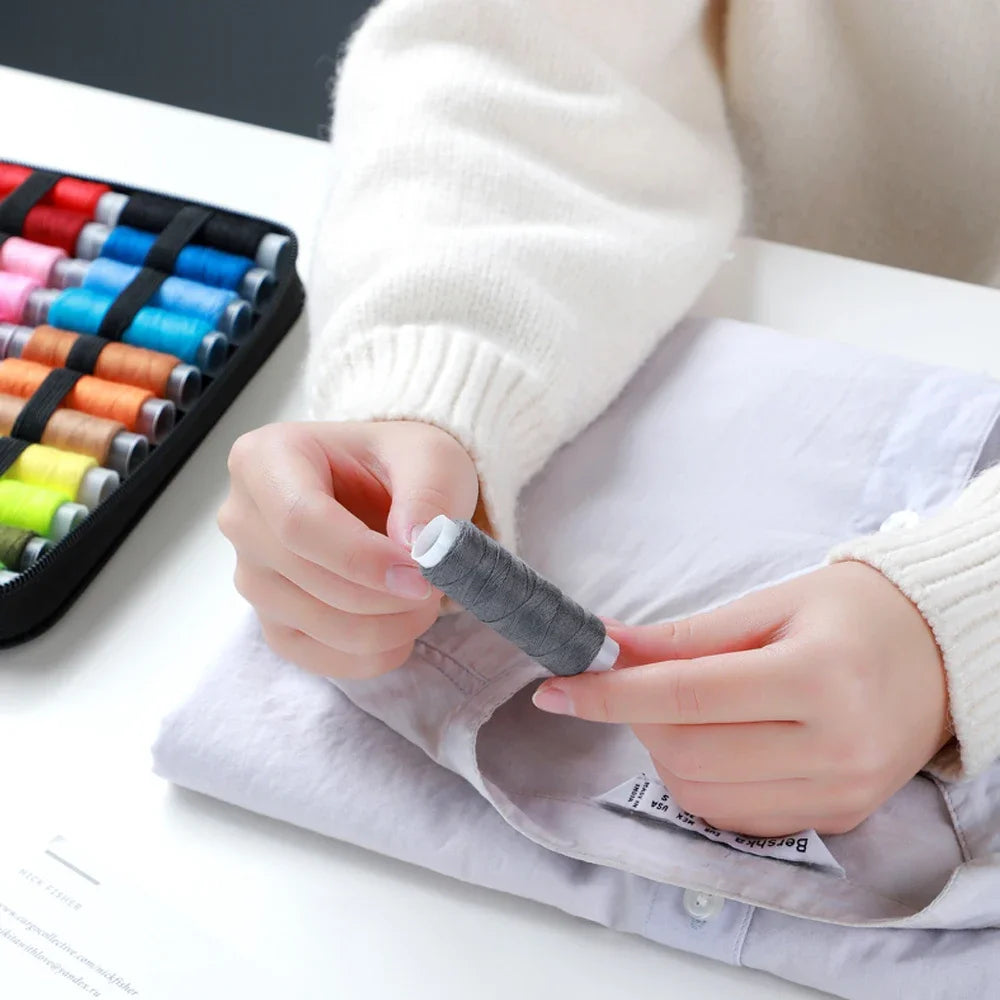 Complete Portable Sewing Kit – DIY Embroidery & Handwork