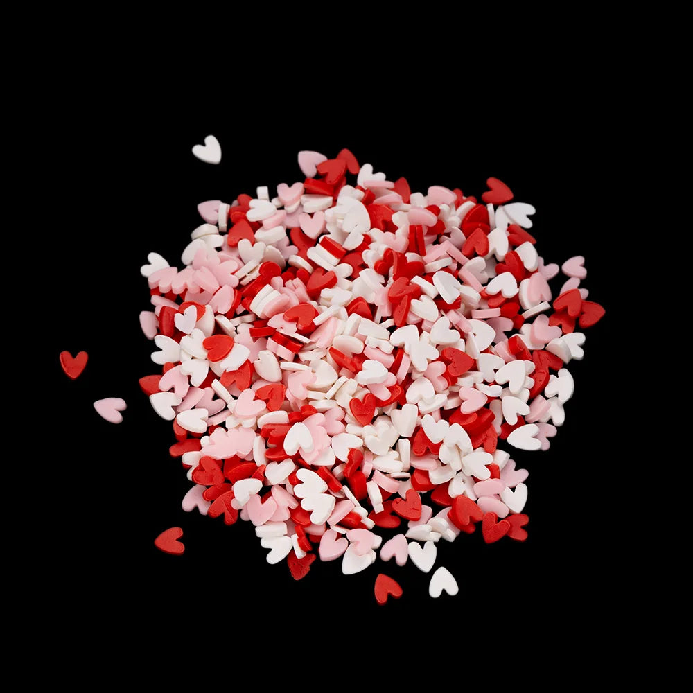 1000pcs Polymer Clay Fruit Slices for Crafts