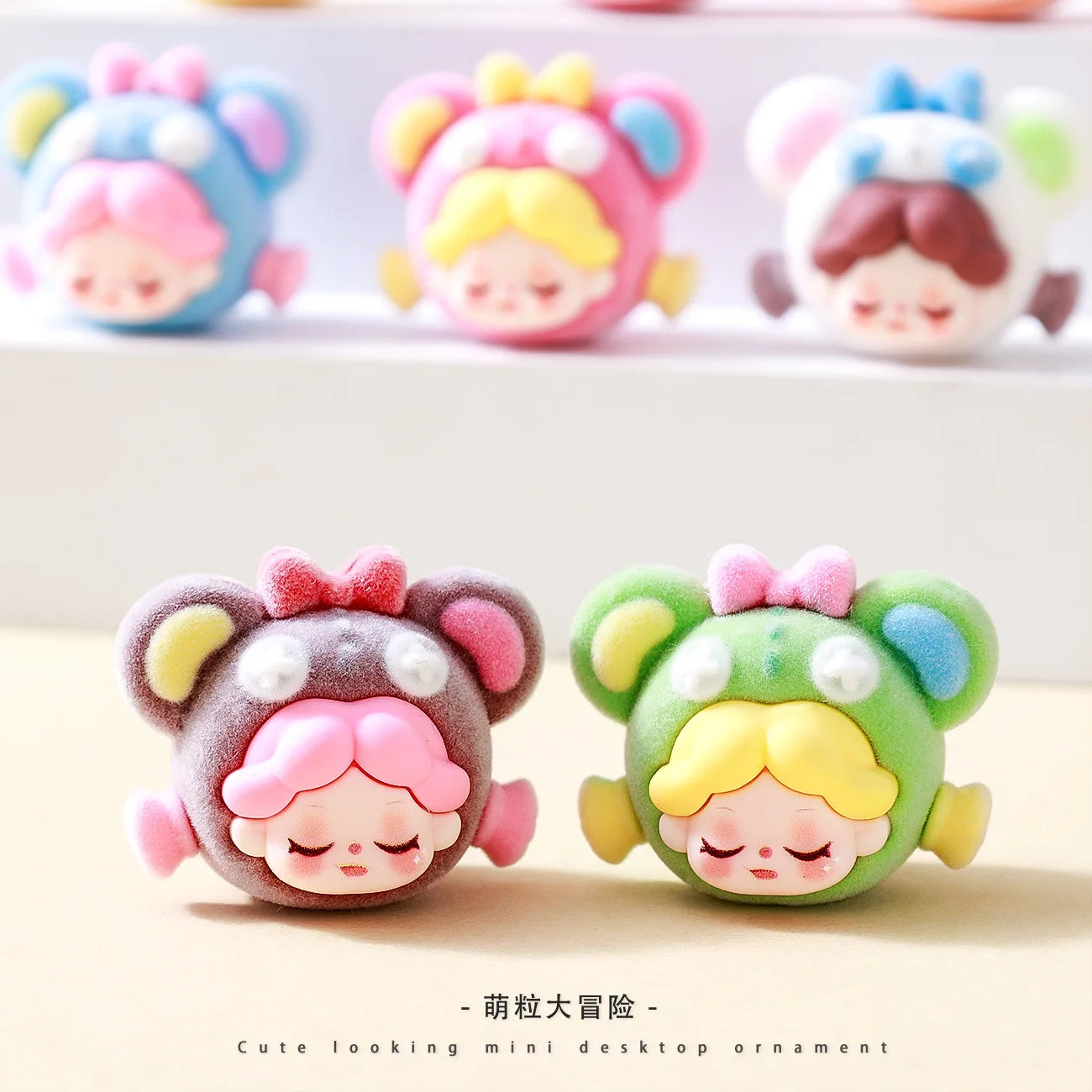 9pcs Cartoon Mini Dolls – Cute Pendant Figures & Accessoriesments and toys