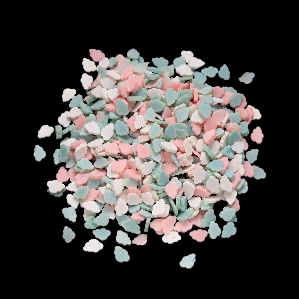 1000pcs Polymer Clay Fruit Slices for Crafts