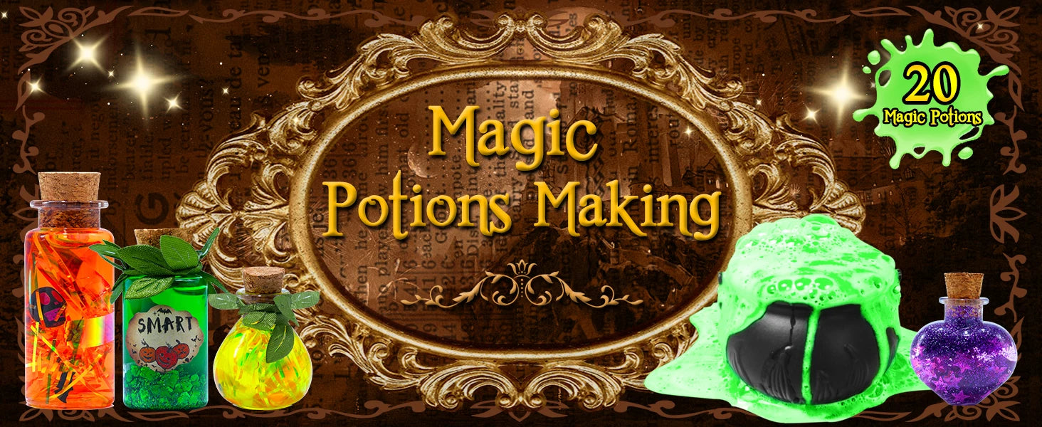 DIY Fairy & Witches' Magical Potions Kit