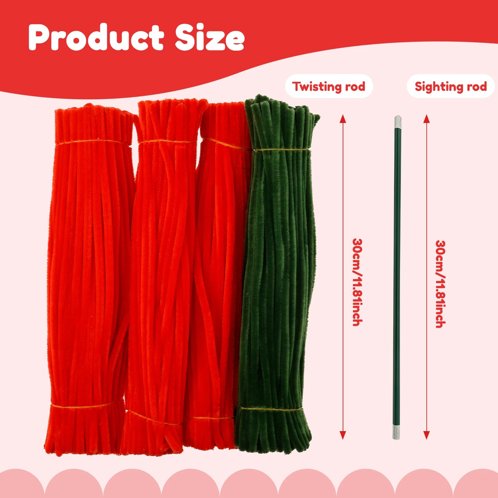 400/700pcs Pipe Cleaner Craft Kit