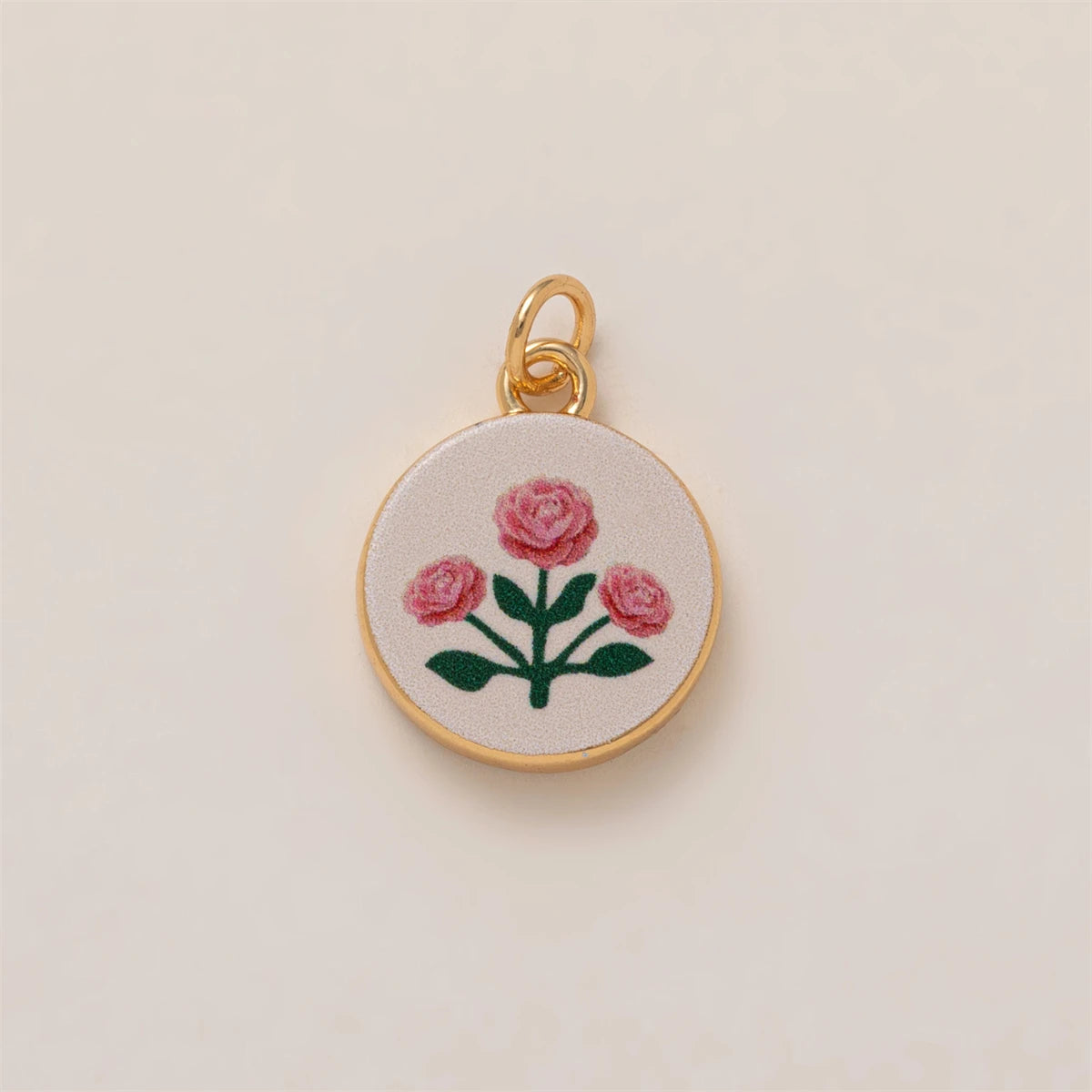 Butterfly & Flower DIY Pendants – Gold-Plated Charms
