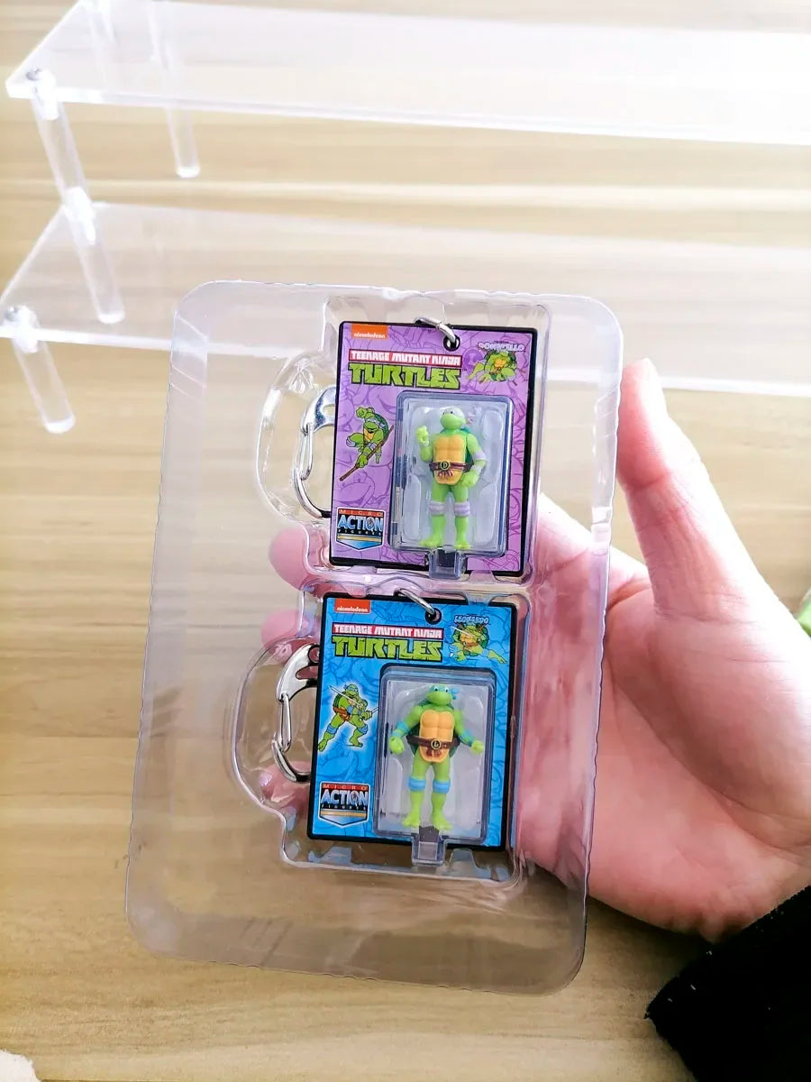 Mini TMNT Figures – Classic Leonardo, Donatello, Raphael Set