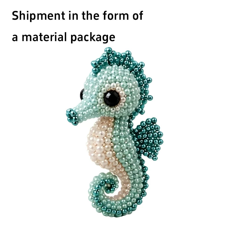 3D Beaded Bird DIY Craft Kit – Handmade Animal Beading Set