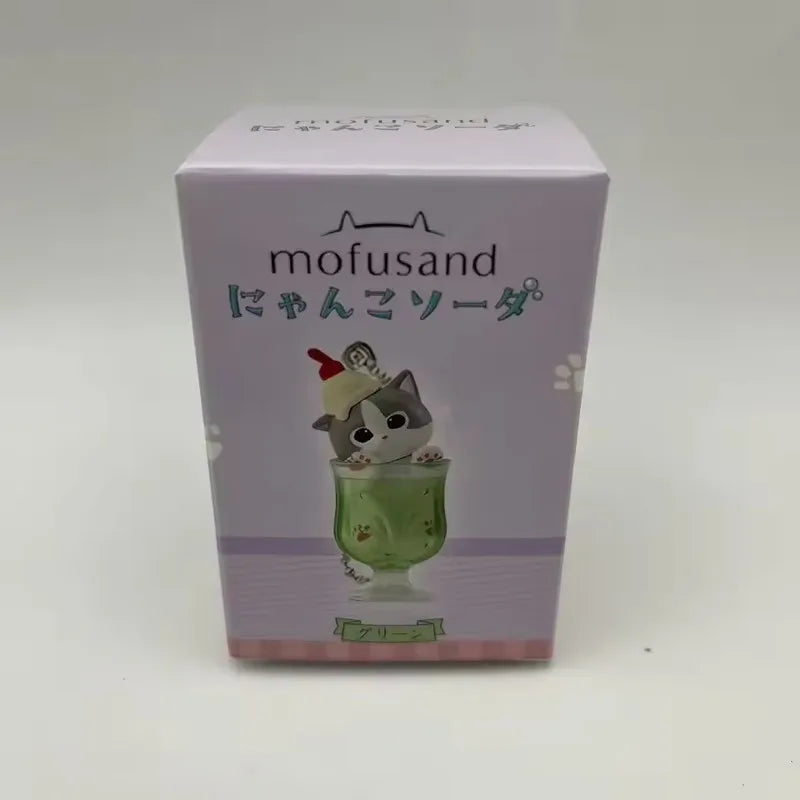Mofusand Cat Pudding & Cold Drink Blind Box Mini Figure