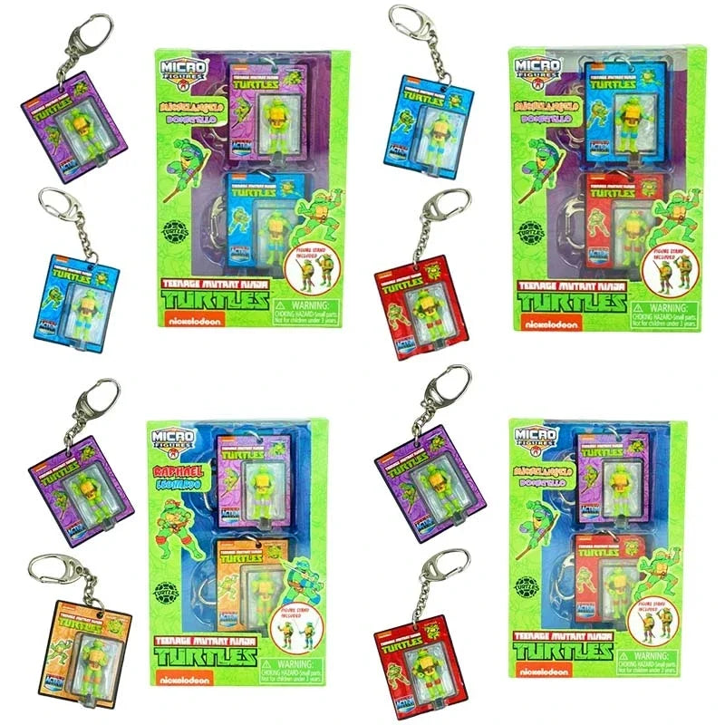 Mini TMNT Classic Series Pendant Toys