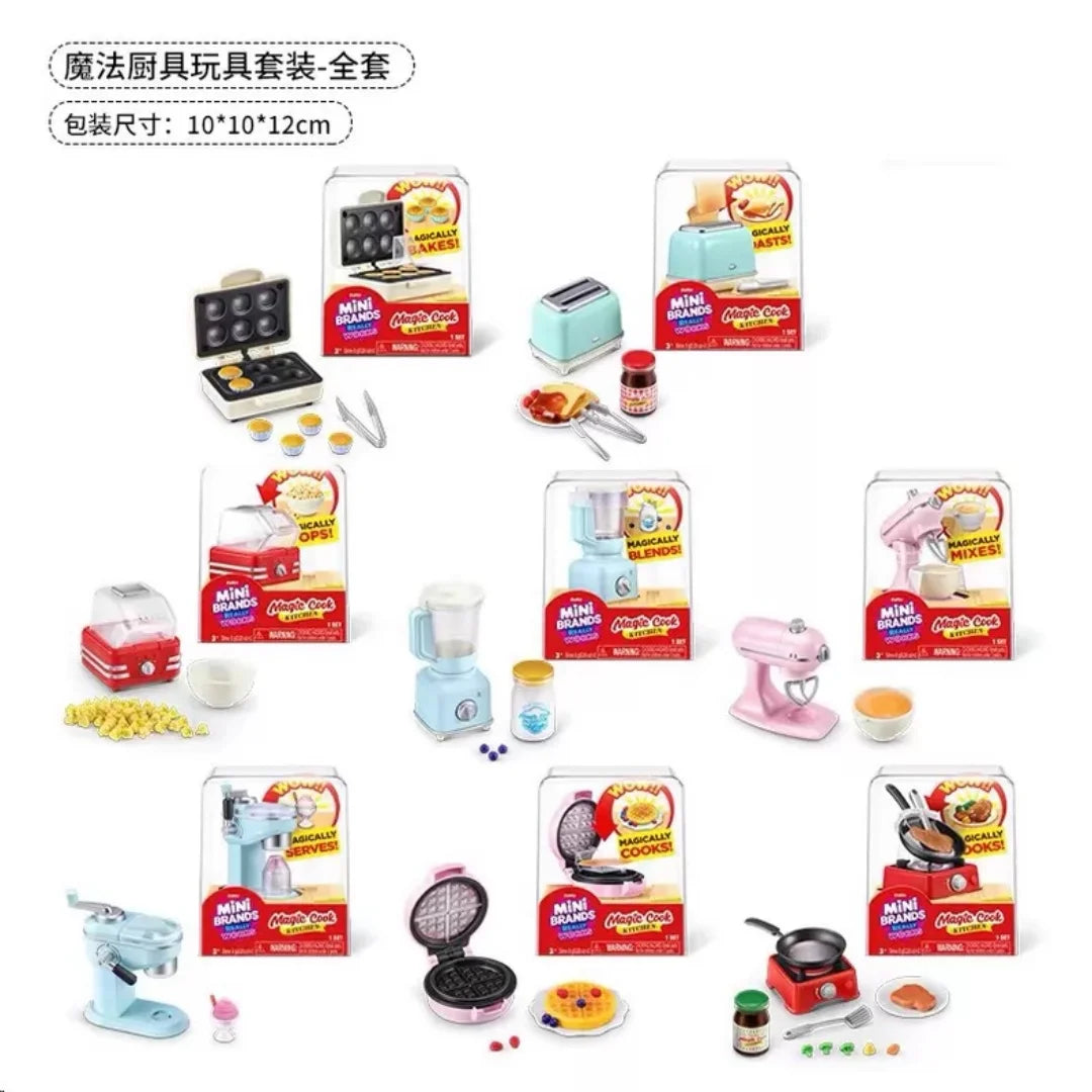 ZURU Mini Brands Magic Cook Kitchen Series Blind Box Toy Set