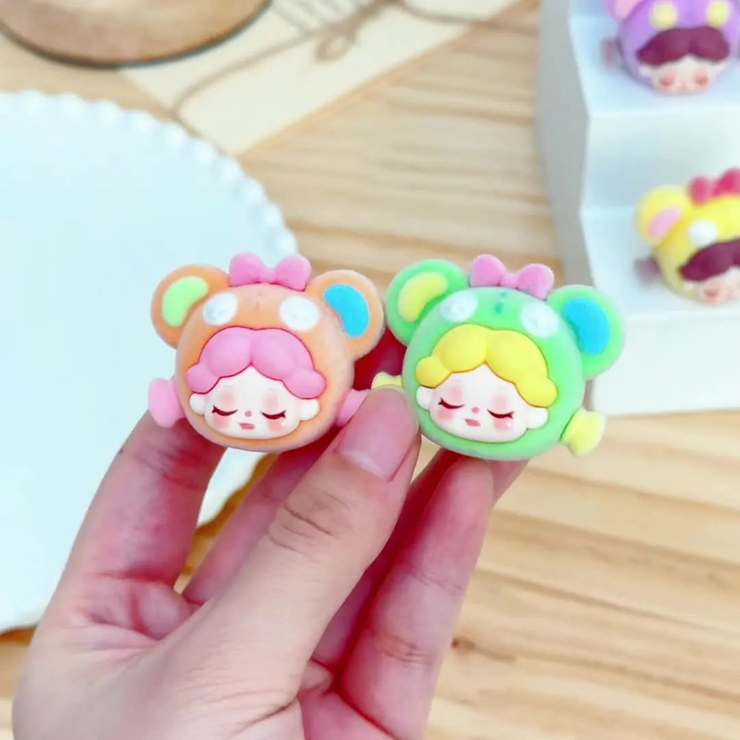 9pcs Cartoon Mini Dolls – Cute Pendant Figures & Accessoriesments and toys