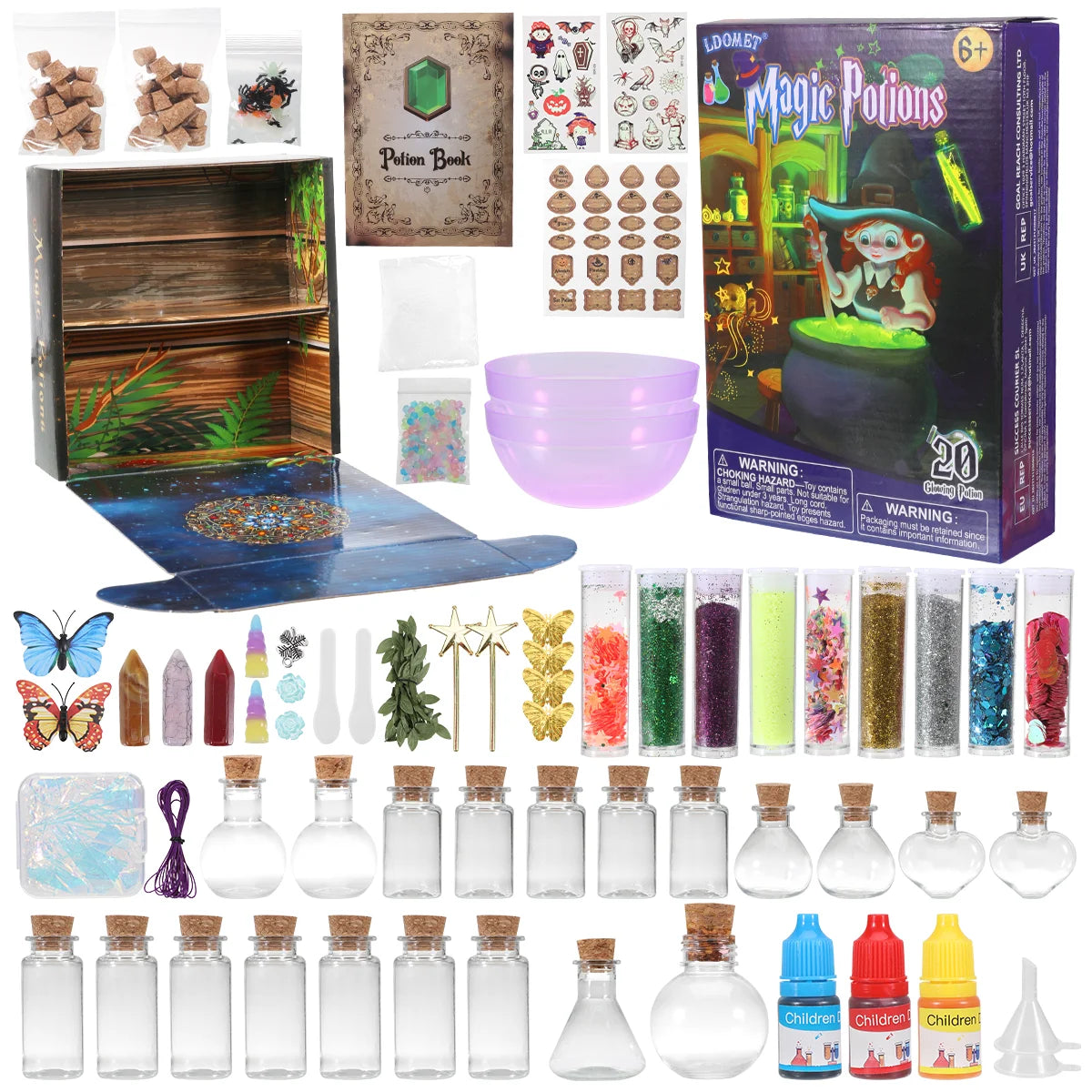 DIY Fairy & Witches' Magical Potions Kit