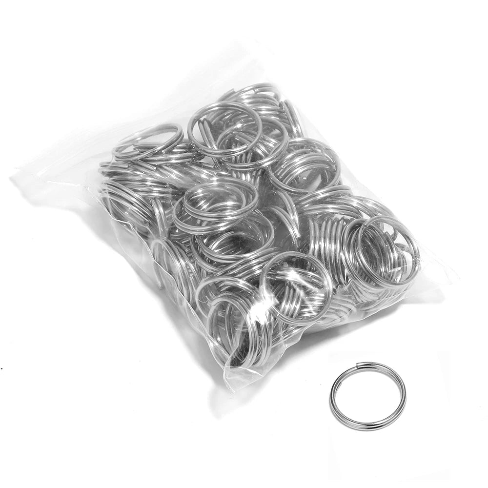 100Pcs Stainless Steel Jump Rings for DIY Jewelry