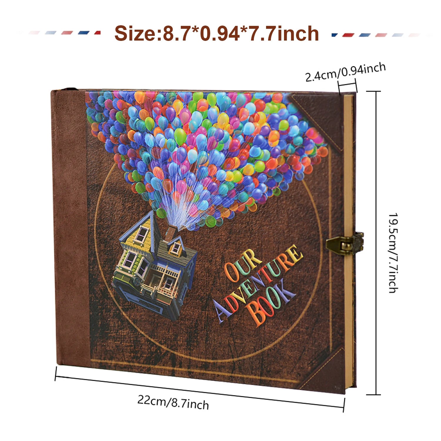 Retro DIY Scrapbook Photo Album – 146 Pages