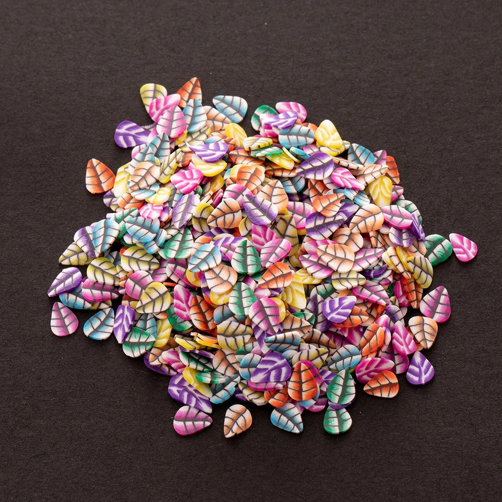 1000pcs Polymer Clay Fruit Slices for Crafts