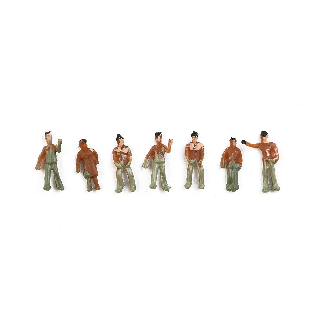 100pcs 1:200 Scale People Figures – DIY Model Building Characters