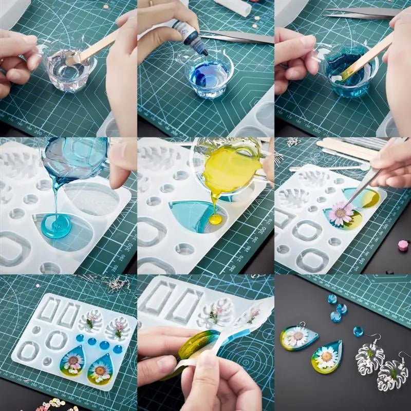 500/1000ml AB Epoxy Resin Glue for Crafts