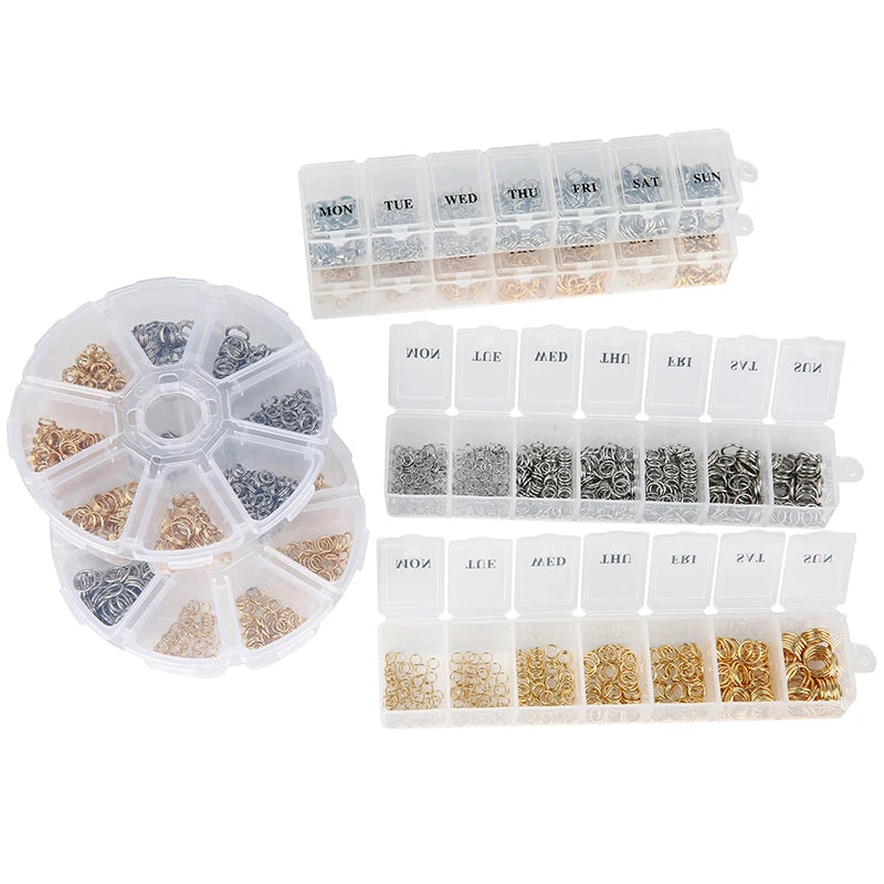 Jewelry Making Kit – Stainless Steel Findings Set in Box
